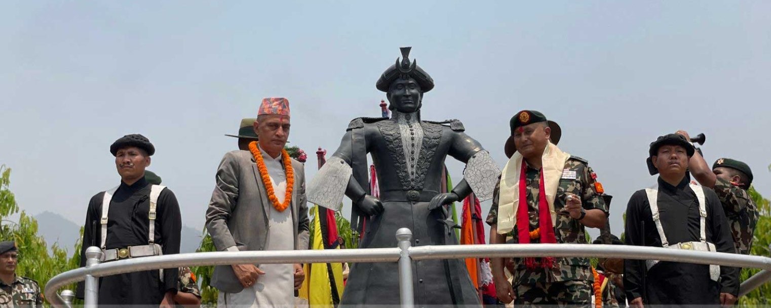 नेपाल-अंग्रेज युद्धमा जित हासिल गरेको जितगढी किल्लामा विजय उत्सव